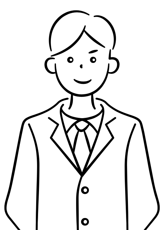 楽嬉笑株式会社CLO 高橋 勇人 イラスト画像